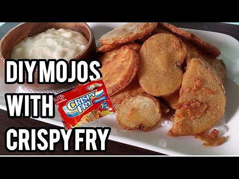 HOMEMADE POTATO MOJOS | How to make Mojos at home using Crispy Fry | Taste Buds PH