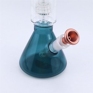 [Hot Item] Custom Logo DAB Rigs Wax Tool Smoking Accessories Glass Water Pipe Kit Pre-Rolled Paper Magnetic Beaker Bowl