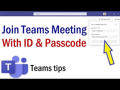 How To Join A Teams Meeting | How To Join Teams Meeting With Meeting Id | Join Meeting With Code