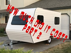 How To Build A DIY Travel Trailer - Part 55 (Adding things up - Part 2)