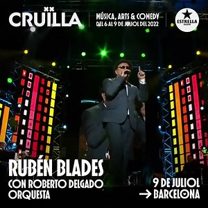 3.9K views · 350 reactions | Rubén Blades al Festival Cruïlla amb una Big Band i més de 2 hores de concert. No et perdis a un dels pares de la salsa! | Festival Cruïlla | Facebook