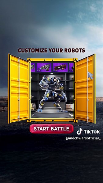 Join the Battle in Mech Wars Mobile Game
