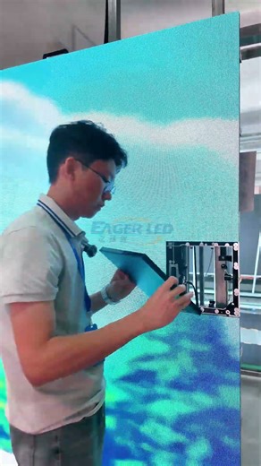 LED panel installation! #ledtors #ledwall #eagerled #eagerled #leddisplay #foryou #ledscreen