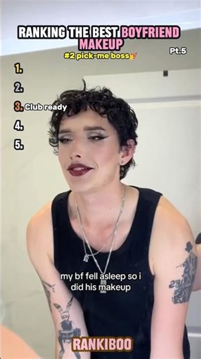 Ranking the best boyfriend makeup!🫦 Pt.5