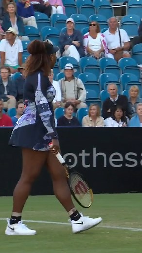 Saving break points: Serena Williams style 🤯 | LTA - Tennis For Britain