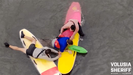 Florida police use paddle boards to rescue Sykesville man who fled, jumped into river