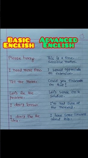 Experience the Thrill: Basic vs. Advanced English