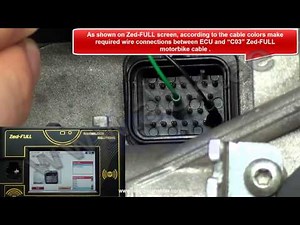 Vespa Magneti Marelli MIU1 Ecu Data Reading & Key Programming By the Zed Full & ZFH-C03 Cable