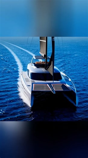 The Fusion 80 from Gunboat. The aim? Speed AND Comfort. Performance and Presence. ▫️ The Grand Turismo sails at windspeed from 8 knots true. ▫️ Building on their heritage, Gunboat are expanding their range: fast, long distance sailing. ▫️ #luxury #perfromance #cruising @gunboat_catamarans | Katamarans