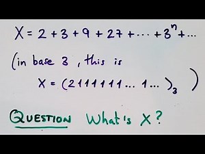 An example of a 3-adic number