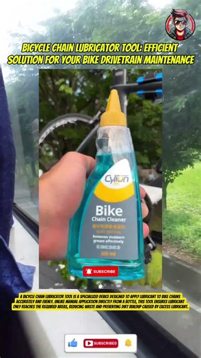 Bicycle Chain Lubricator Tool: Efficient Solution for Your Bike Drivetrain Maintenance#tools #bike