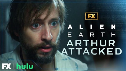 Arthur is Attacked by a Facehugger - Scene | Alien: Earth | FX | UPP a.s.