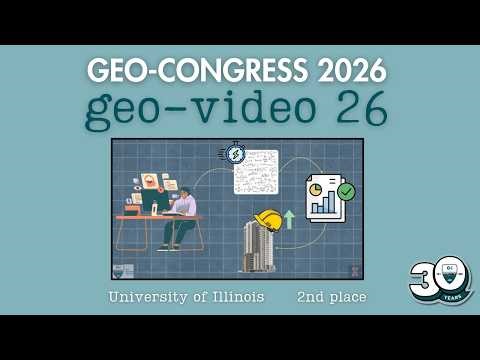 Geo-Video 2026 | University of Illinois | Soil Investigation with Machine Learning