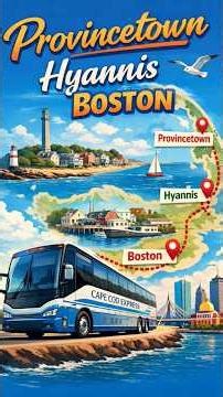 🚌 EASY & AFFORDABLE: PROVINCETOWN TO BOSTON BY BUS 🇺🇸💸