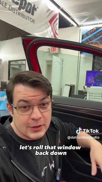 HATE tinting tight sealed cars! #tint #windowtint #diy #car #jetta