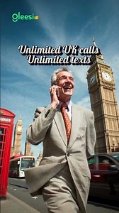 GleeSIM Business Unlimited SIM on O2 | Unlimited UK 5G Data, Calls & Texts for £19