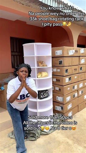 Mo fe lepa: 35k Shoe Rack di gbogbo ile