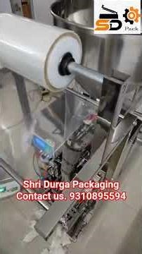 Automatic pouch packing machine for liquid and paste #machine #foodprocessingmachine #shorts #reels