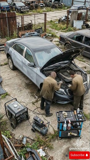 ASMR Car Restoration | Mercedes Benz Maybach S Class #shorts #carrestoration