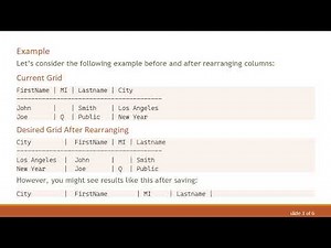 How to Save Rearranged Column and Row Order in HandsOnTable