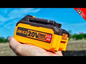 INGCO FBLI2002 Li-Ion 4.0Ah Battery Pack 20V NEW !!! | #diyertools