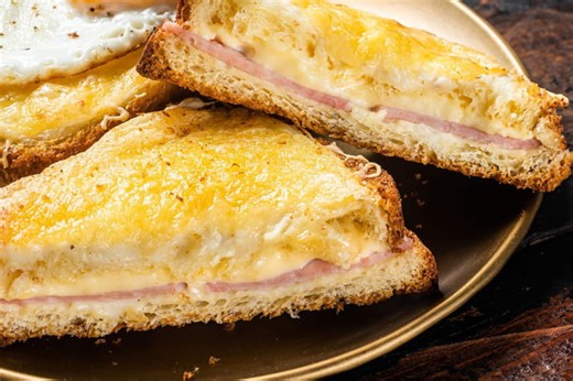 Croque-monsieur au four