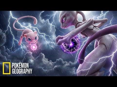 Pokemon In Real Life| NatGeo: Origin & Clone| Mew vs. Mewtwo: Genetic Reckoning (Reimagined With AI)