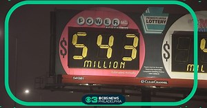 Powerball jackpot reaches $543 million for Monday night drawing