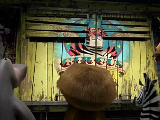 Madagascar 3 - this train is for Circus animals only