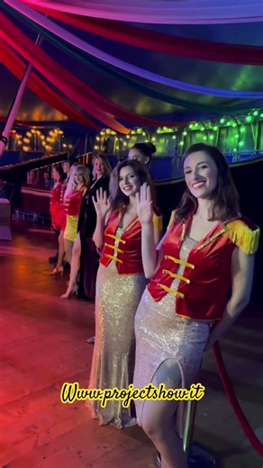 Project show presenta “ moon circus” original dinner show 🍾🔥