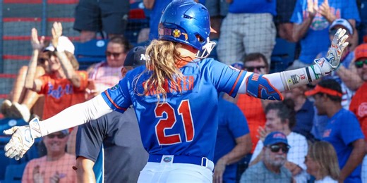 Gators in OKC: Taylor Shumaker is the NFCA Freshman of the Year; Korbe Otis is the Elite 90 Winner