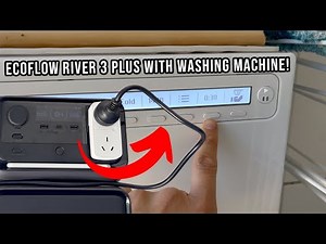 Can the ECOFLOW RIVER 3 PLUS Run a Washing Machine?
