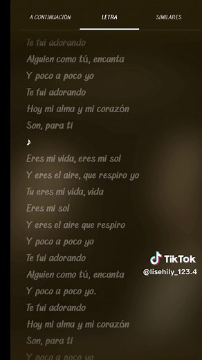 Se que te amo - Los Temerarios