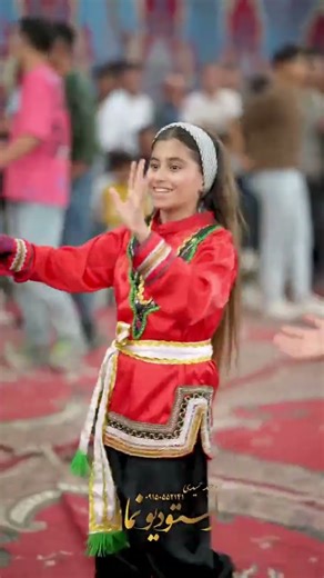 Beautiful Girl Dancing Gracefully at a Lively Wedding