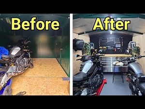 Pimp My Shed (The Ultimate Small Motorbike Garage Build)