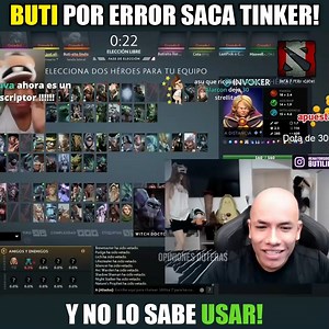 89K views · 1.2K reactions | BUTI se OR1NA en VIVO!!x ERROR saca TINKER y no lo sabe usar! #buti #dota2 #macarius #glogloking | Dota 2 Perú Vídeos | Facebook
