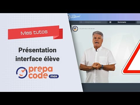 Prépacode Max : présentation interface élève
