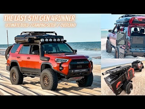 THE LAST 5TH GEN 4RUNNER OVERLAND & CAMPING BUILD | 37" TIRES | COLOR TERRA