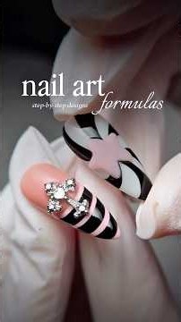 How to Paint Retro Halloween Swirl Nails 🌀 | Nail Art Formulas #nailideas #nailart