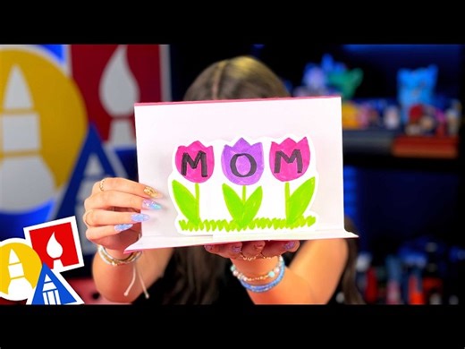 How To Make A Pop Up Mother's Day Card - Videos For Kids