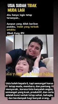 Usia hanyalah angka; semangat yang kuat, produktif adalah kunci untuk sehat, bahagia, dan berdampak.