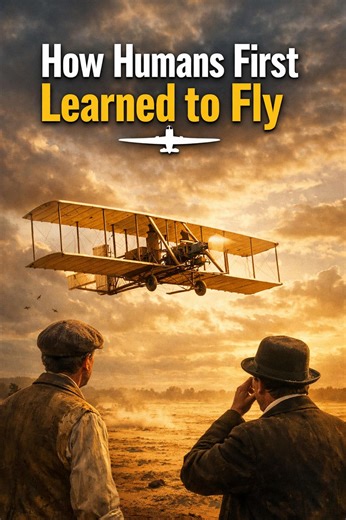 How humans took to the skies: The birth of the airplane