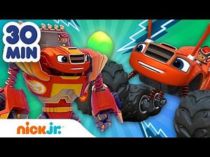 Blaze e le Mega Macchine | 30 minuti delle Missioni Più Belle di Blaze! | Nick Jr.
