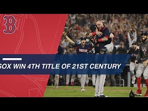 Red Sox win their 4th World Series in 21st century
