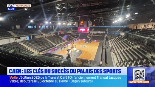 Caen: les clés du succès du palais des sports
