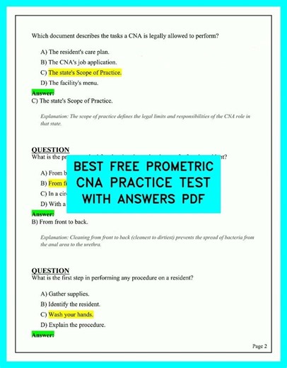 Prometric CNA Practice Test 2026: Pass Your Exam Fast! (Free PDF)