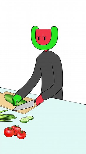 Dance Fruits Music op TikTok