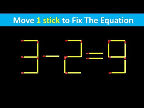 15 Brilliant Matchstick Puzzles That Will Blow Your Mind