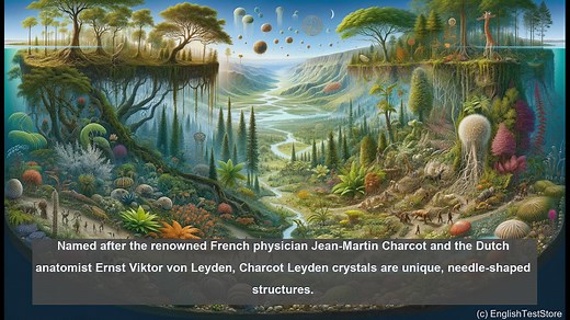 Charcot Leyden crystals in biology