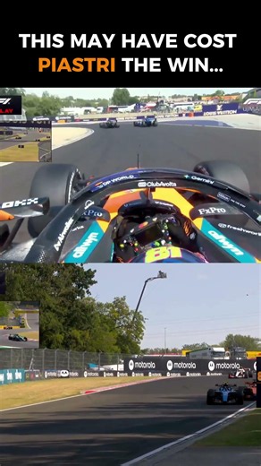 Did This Cost Oscar Piastri the Win? 😳